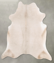 Champagne X-Large Brazilian Cowhide Rug 7'1"H x 6'7"W #B29978 by Hudson Hides