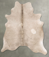 Champagne Large Brazilian Cowhide Rug 6'8"H x 6'0"W #B29979 by Hudson Hides