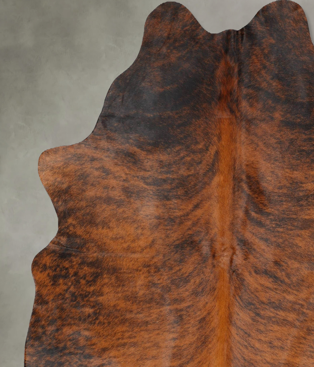 Dark Brindle Cowhide Rug #B29980