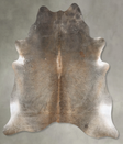Grey with Beige XX-Large Brazilian Cowhide Rug 8'2"H x 7'6"W #B29987 by Hudson Hides