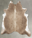 Taupe XX-Large Brazilian Cowhide Rug 7'10"H x 7'2"W #B29992 by Hudson Hides