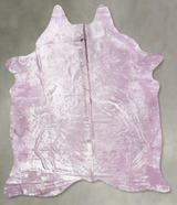 Metallic X-Large Brazilian Cowhide Rug 7'10"H x 6'1"W #B29993 by Hudson Hides