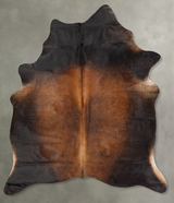 Warm Caramel X-Large Brazilian Cowhide Rug 7'10"H x 5'11"W #B29997 by Hudson Hides