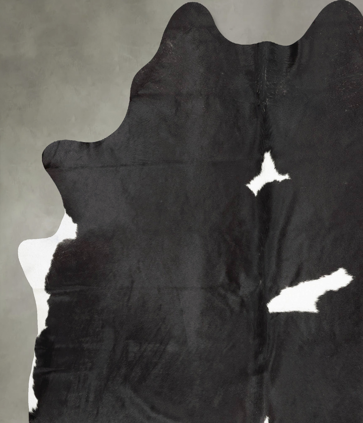 Black and White XX-Large Brazilian Cowhide Rug 8'6"H x 6'10"W #B29998 by Hudson Hides