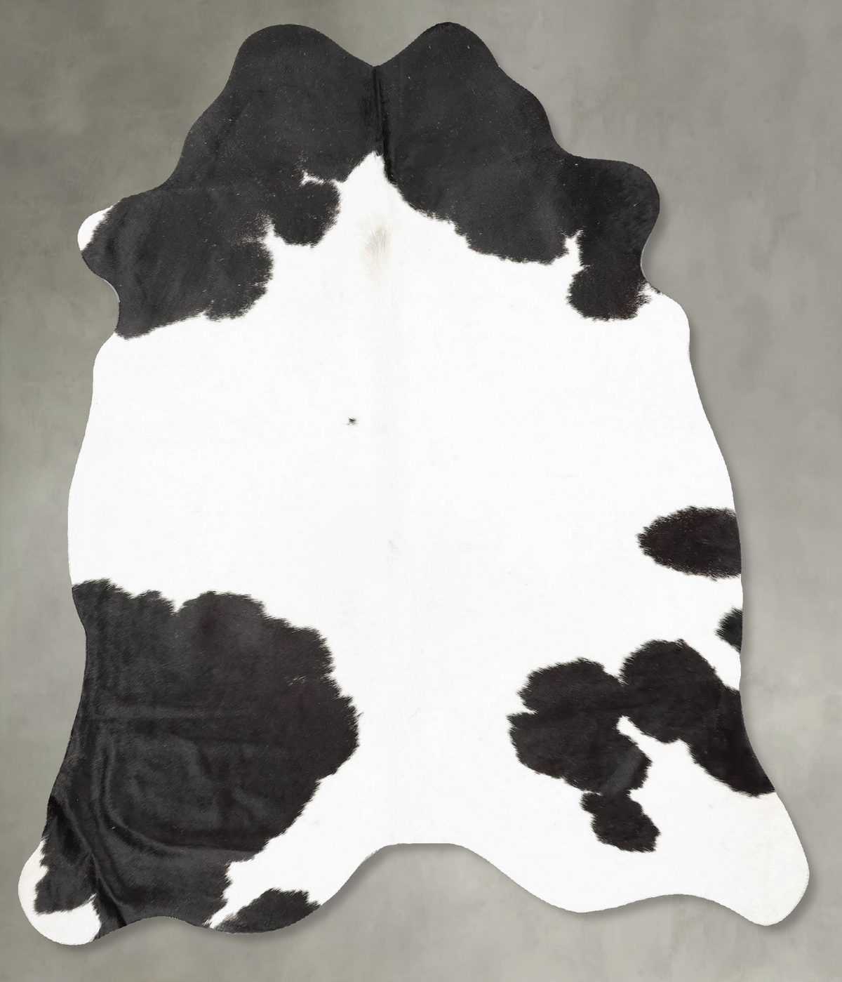 Black and White Cowhide Rug #B30004