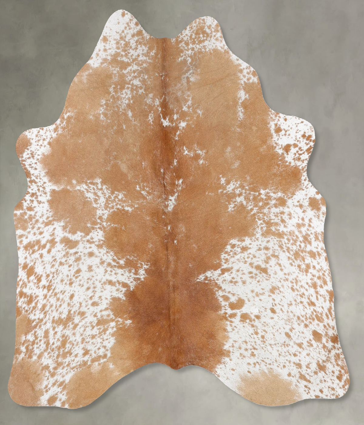 Salt and Pepper Brown Cowhide Rug #B30008