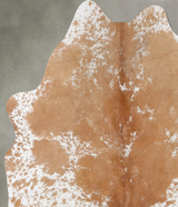 Salt and Pepper Brown Medium Brazilian Cowhide Rug 4'11"H x 4'8"W #B30008 by Hudson Hides