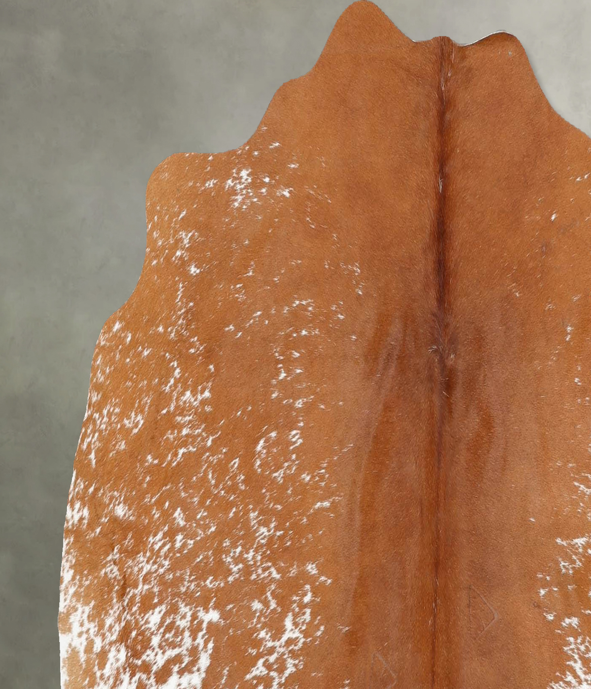 Salt and Pepper Brown Cowhide Rug #B30015