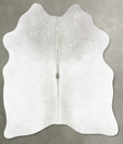 Medium Grey Medium Brazilian Cowhide Rug 5'3"H x 4'1"W #B30018 by Hudson Hides