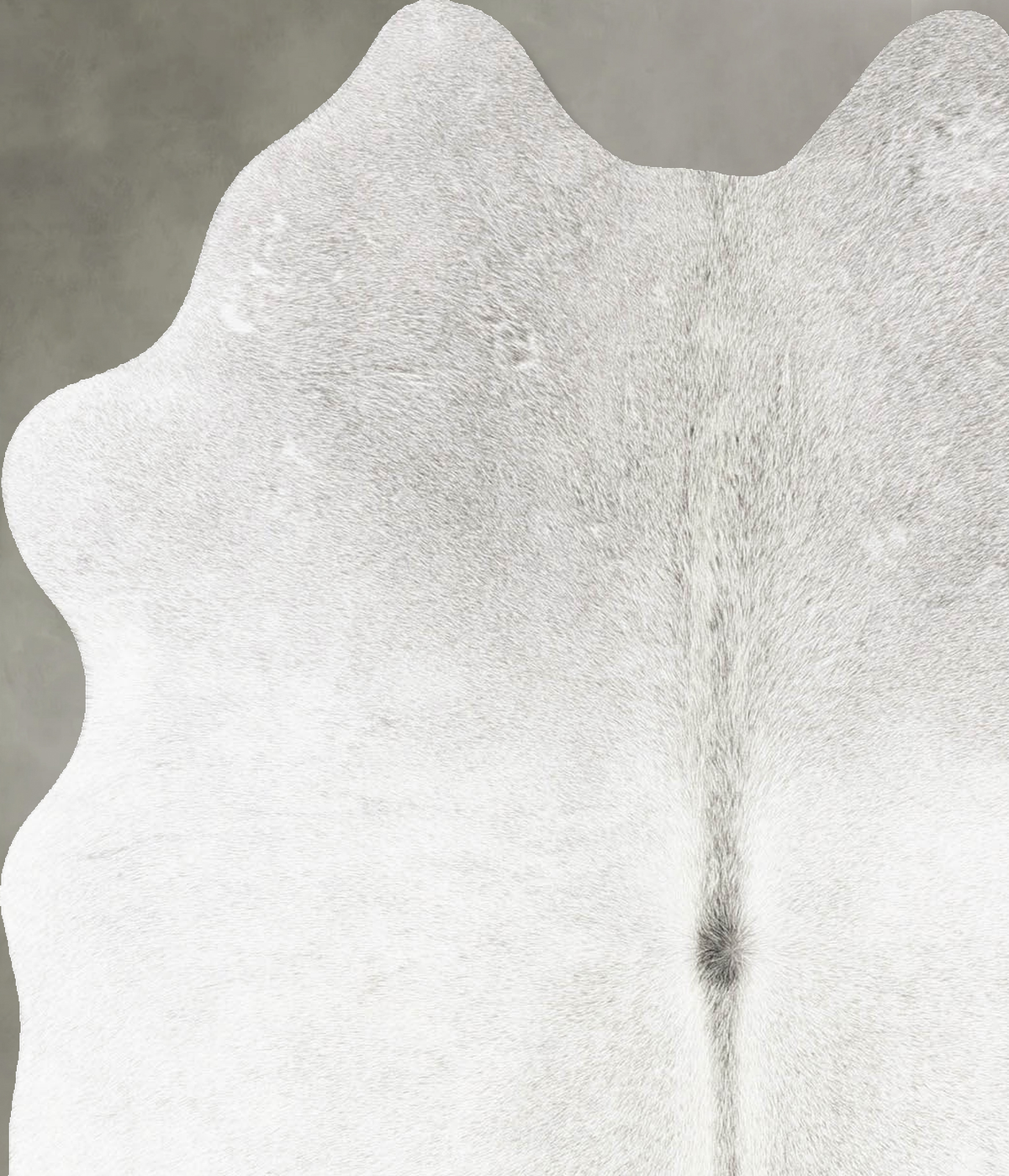 Medium Grey Medium Brazilian Cowhide Rug 5'3"H x 4'1"W #B30018 by Hudson Hides