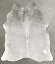 Medium Grey Medium Brazilian Cowhide Rug 5'6"H x 4'8"W #B30020 by Hudson Hides