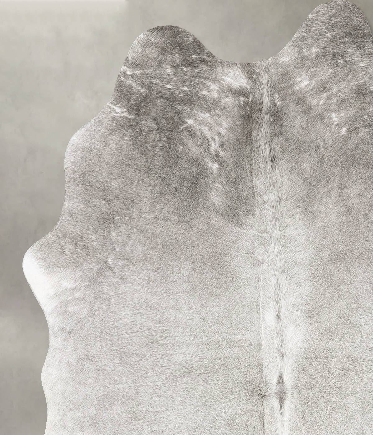 Medium Grey Cowhide Rug #B30020