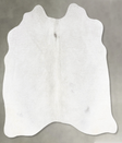 Medium Grey Medium Brazilian Cowhide Rug 4'11"H x 5'1"W #B30021 by Hudson Hides