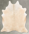 Palomino X-Large Brazilian Cowhide Rug 7'11"H x 6'2"W #B30041 by Hudson Hides