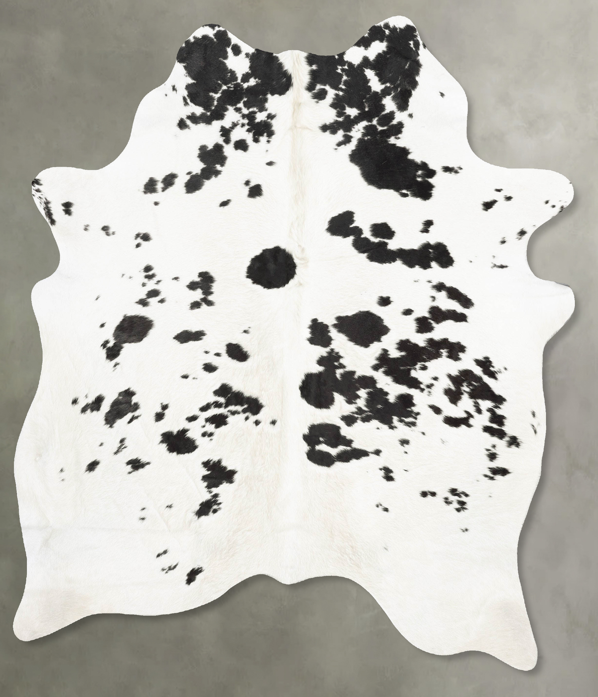 Black and White Cowhide Rug #B30042