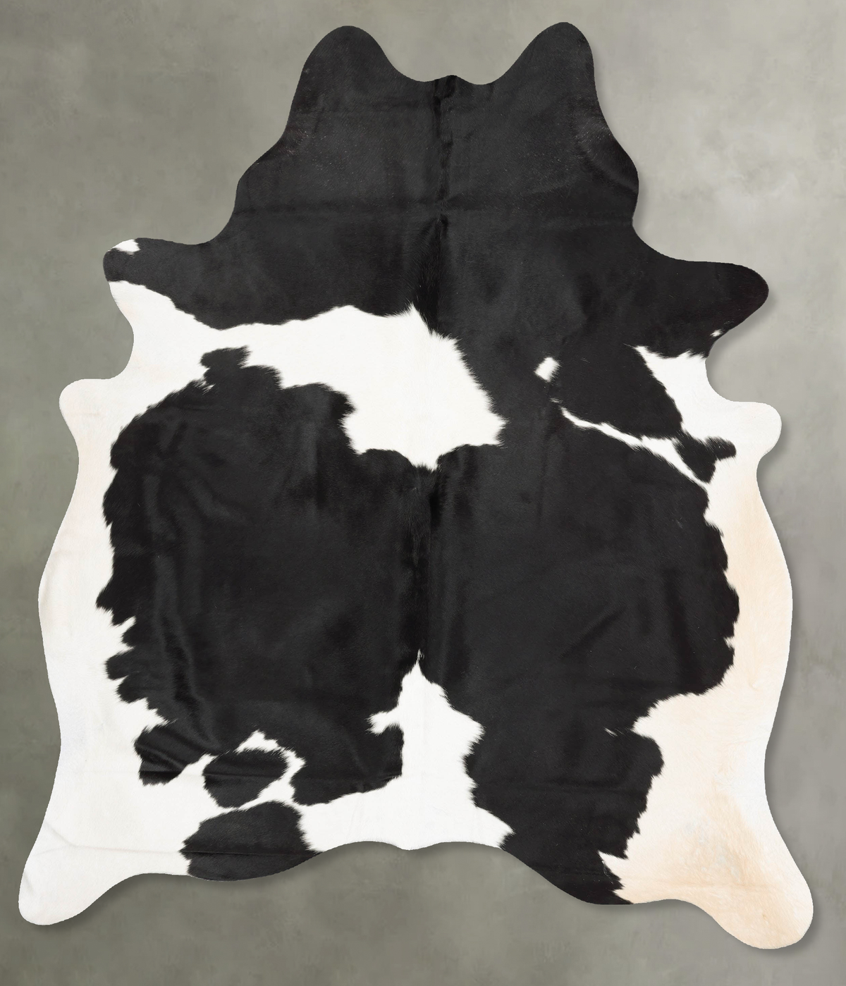 Black and White Cowhide Rug #B30053