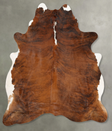 Medium Brindle XX-Large Brazilian Cowhide Rug 7'11"H x 6'9"W #B30054 by Hudson Hides
