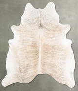 Light Brindle X-Large Brazilian Cowhide Rug 7'1"H x 6'4"W #B30058 by Hudson Hides