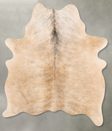 Light Brindle Large Brazilian Cowhide Rug 7'2"H x 5'6"W #B30061 by Hudson Hides