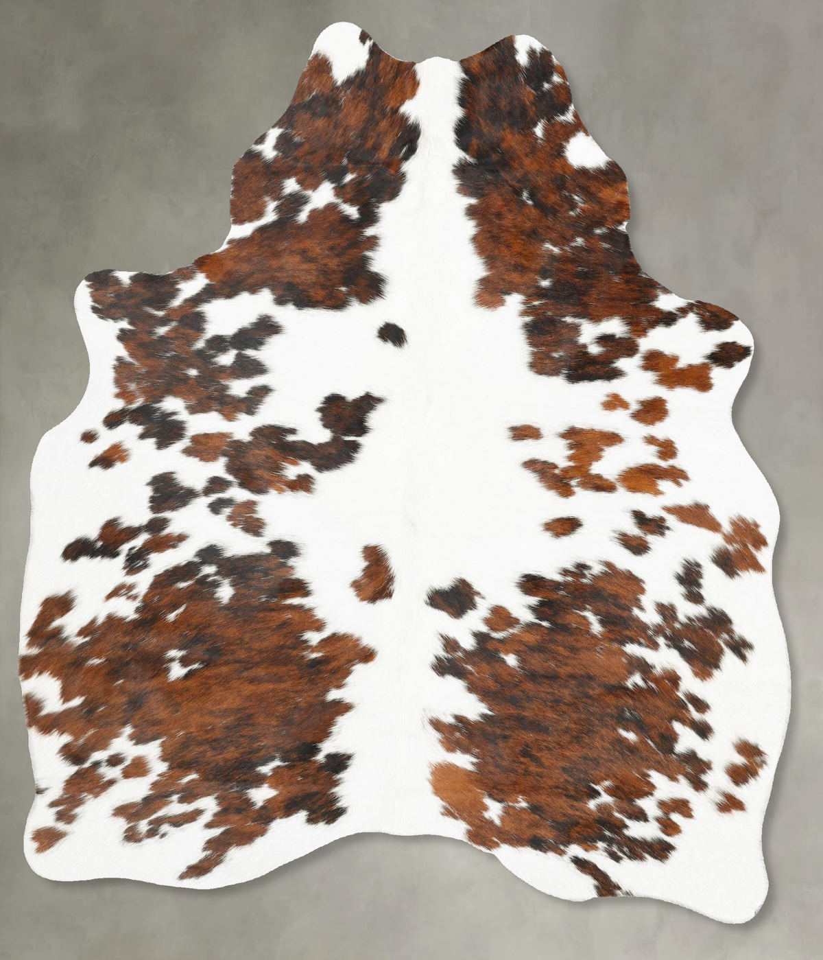 Tricolor Cowhide Rug #B30077