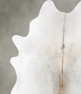 Grey with Beige X-Large Brazilian Cowhide Rug 7'3"H x 6'2"W #B30079 by Hudson Hides