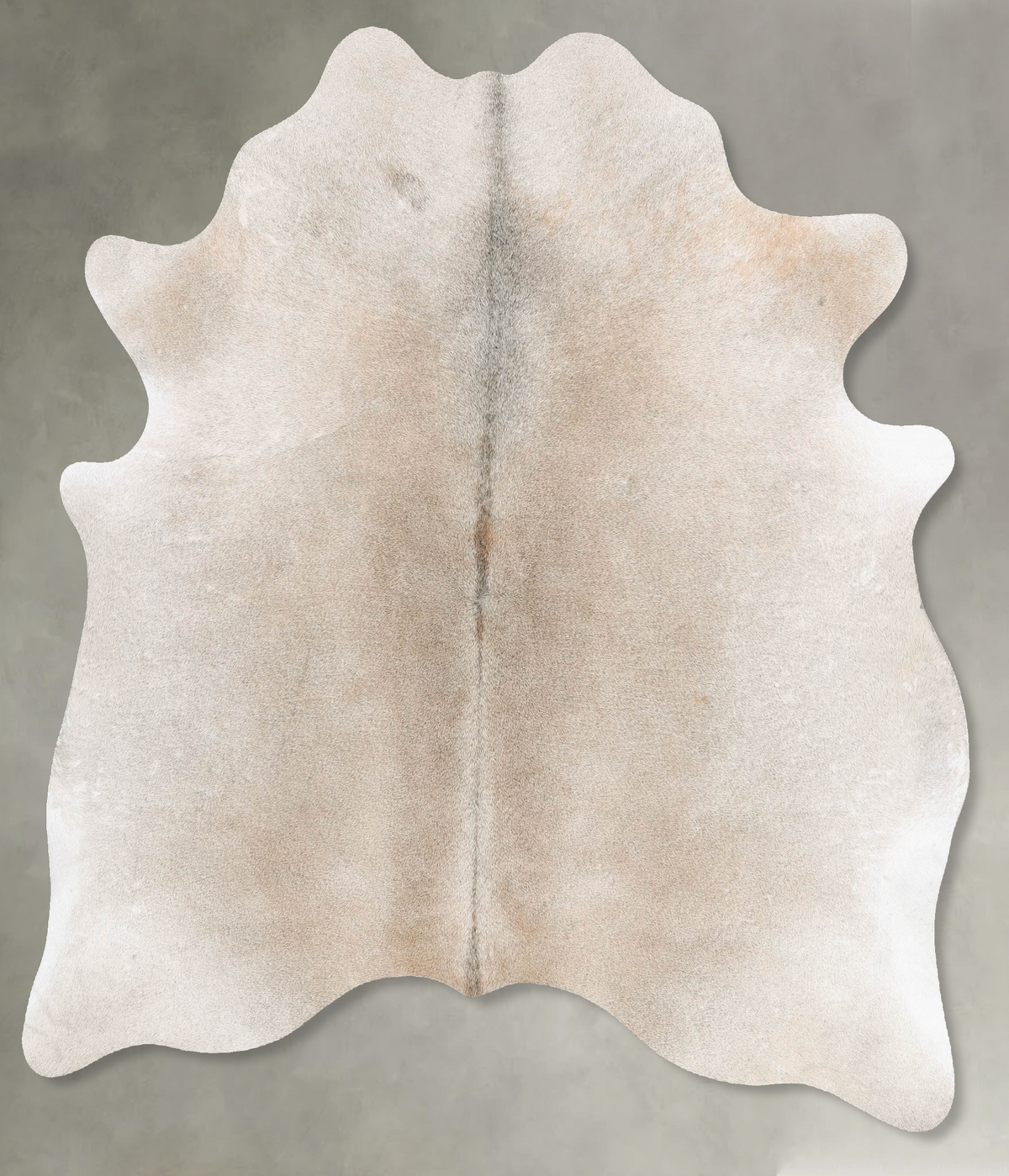 Grey with Beige Cowhide Rug #B30083