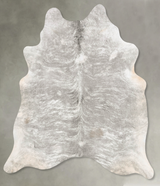 Grey Brindle X-Large Brazilian Cowhide Rug 7'3"H x 6'1"W #B30088 by Hudson Hides