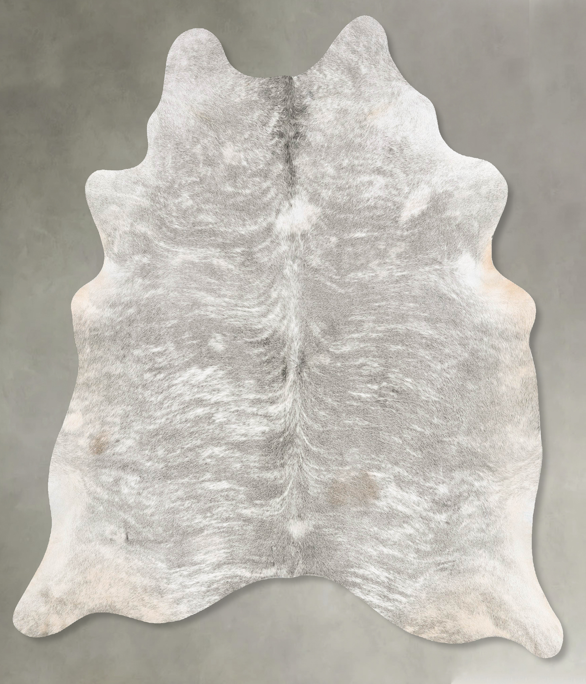 Grey Brindle Cowhide Rug #B30088