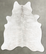Grey Brindle X-Large Brazilian Cowhide Rug 6'10"H x 6'2"W #B30089 by Hudson Hides
