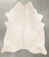 Champagne XX-Large Brazilian Cowhide Rug 7'11"H x 6'5"W #B30104 by Hudson Hides
