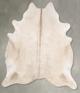 Champagne X-Large Brazilian Cowhide Rug 7'4"H x 6'5"W #B30105 by Hudson Hides