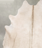Champagne X-Large Brazilian Cowhide Rug 7'4"H x 6'5"W #B30105 by Hudson Hides