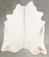 Champagne X-Large Brazilian Cowhide Rug 7'7"H x 6'1"W #B30108 by Hudson Hides