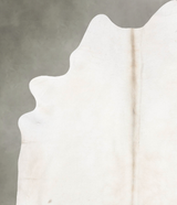 Champagne X-Large Brazilian Cowhide Rug 7'7"H x 6'1"W #B30108 by Hudson Hides