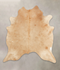 Beige X-Large Brazilian Cowhide Rug 7'2
