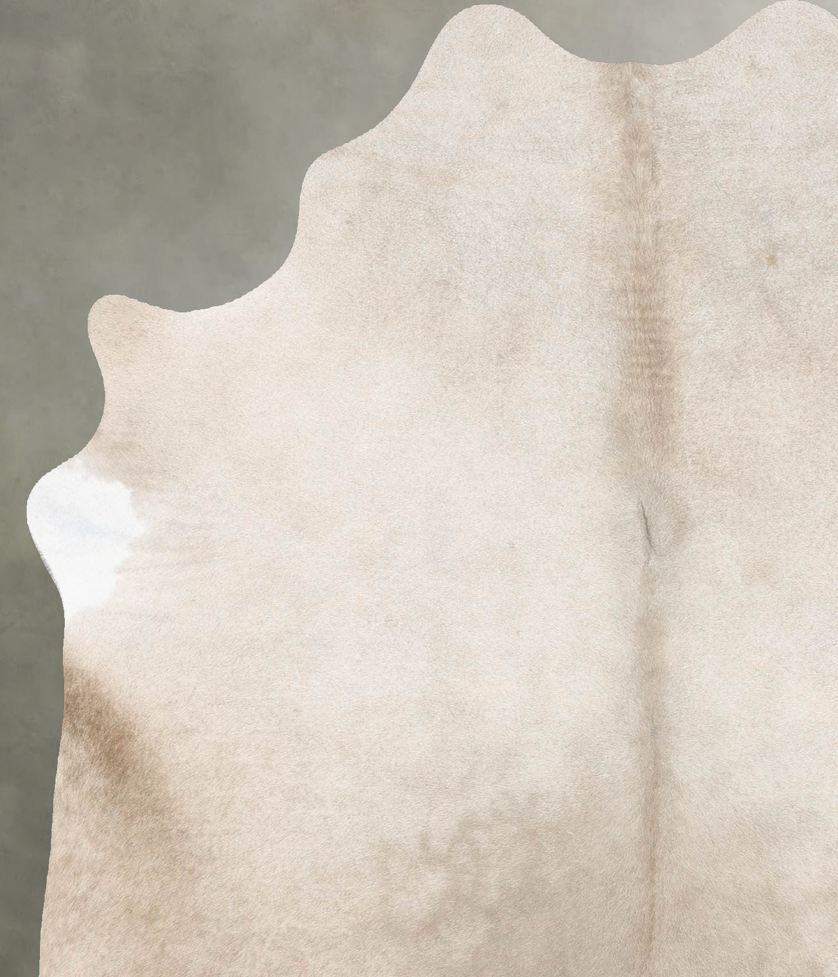 Champagne Large Brazilian Cowhide Rug 6'5"H x 5'8"W #B30113 by Hudson Hides