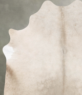 Champagne Large Brazilian Cowhide Rug 6'5"H x 5'8"W #B30113 by Hudson Hides
