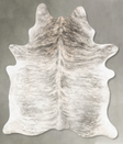 Light Brindle X-Large Brazilian Cowhide Rug 7'3"H x 5'7"W #B30119 by Hudson Hides