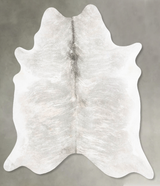 Grey Brindle X-Large Brazilian Cowhide Rug 7'2"H x 6'3"W #B30136 by Hudson Hides