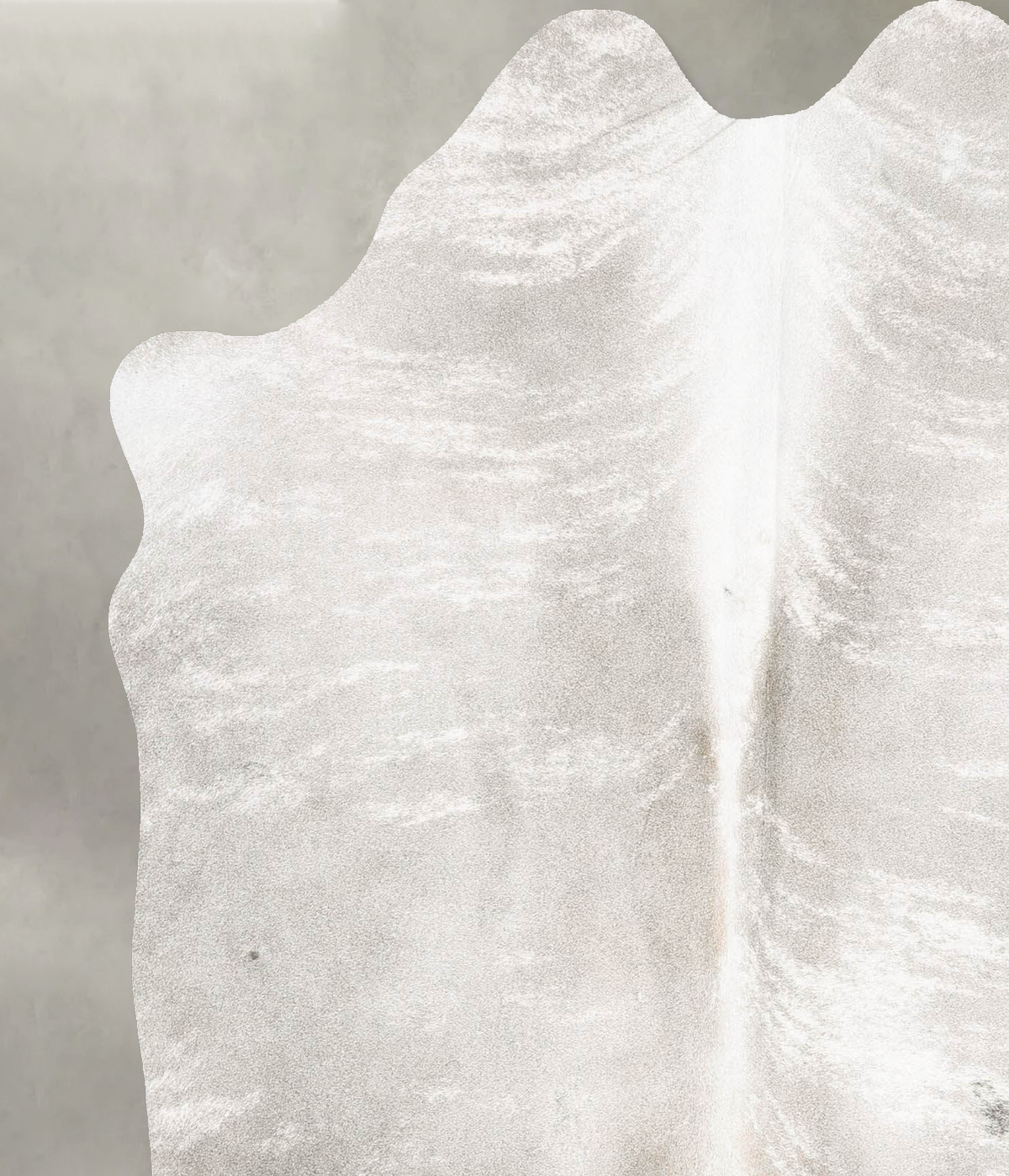 Grey Brindle Large Brazilian Cowhide Rug 6'0"H x 5'5"W #B30137 by Hudson Hides