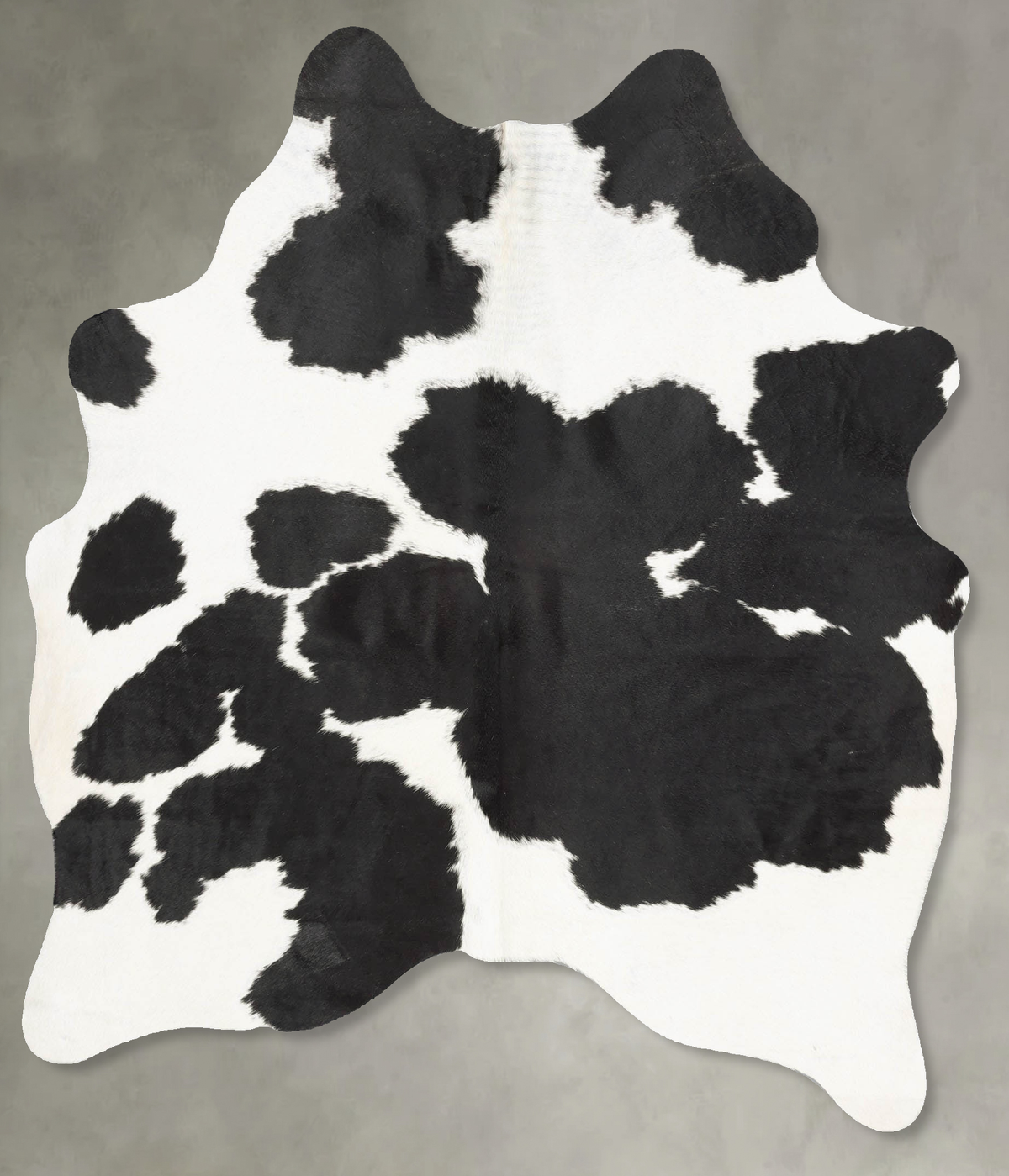 Black and White Cowhide Rug #B30140