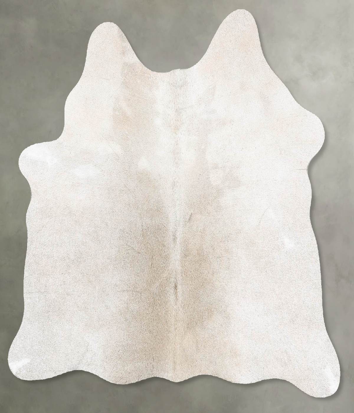 Grey with Beige Cowhide Rug #B30141