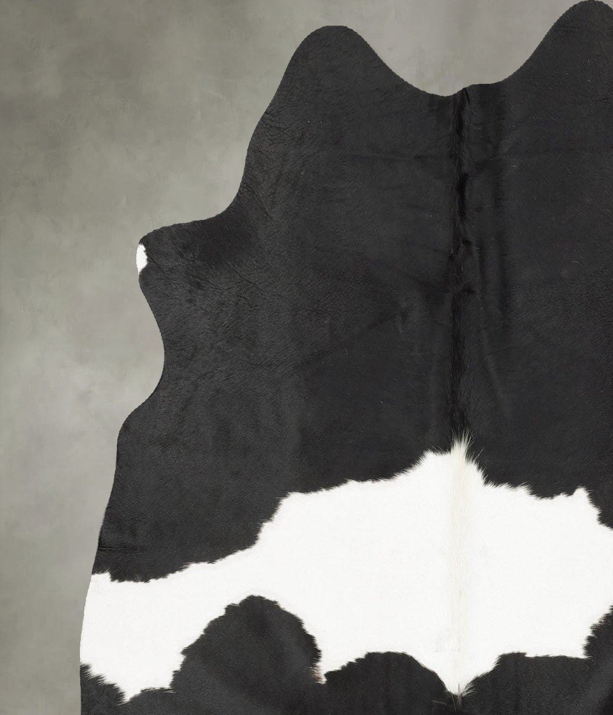 Black and White Cowhide Rug #B30146