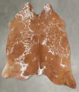 Salt and Pepper Brown Large Brazilian Cowhide Rug 5'5"H x 5'9"W #B30152 by Hudson Hides