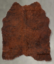 Dark Brindle Medium Brazilian Cowhide Rug 4'4"H x 4'1"W #B30157 by Hudson Hides