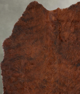 Dark Brindle Medium Brazilian Cowhide Rug 4'4"H x 4'1"W #B30157 by Hudson Hides