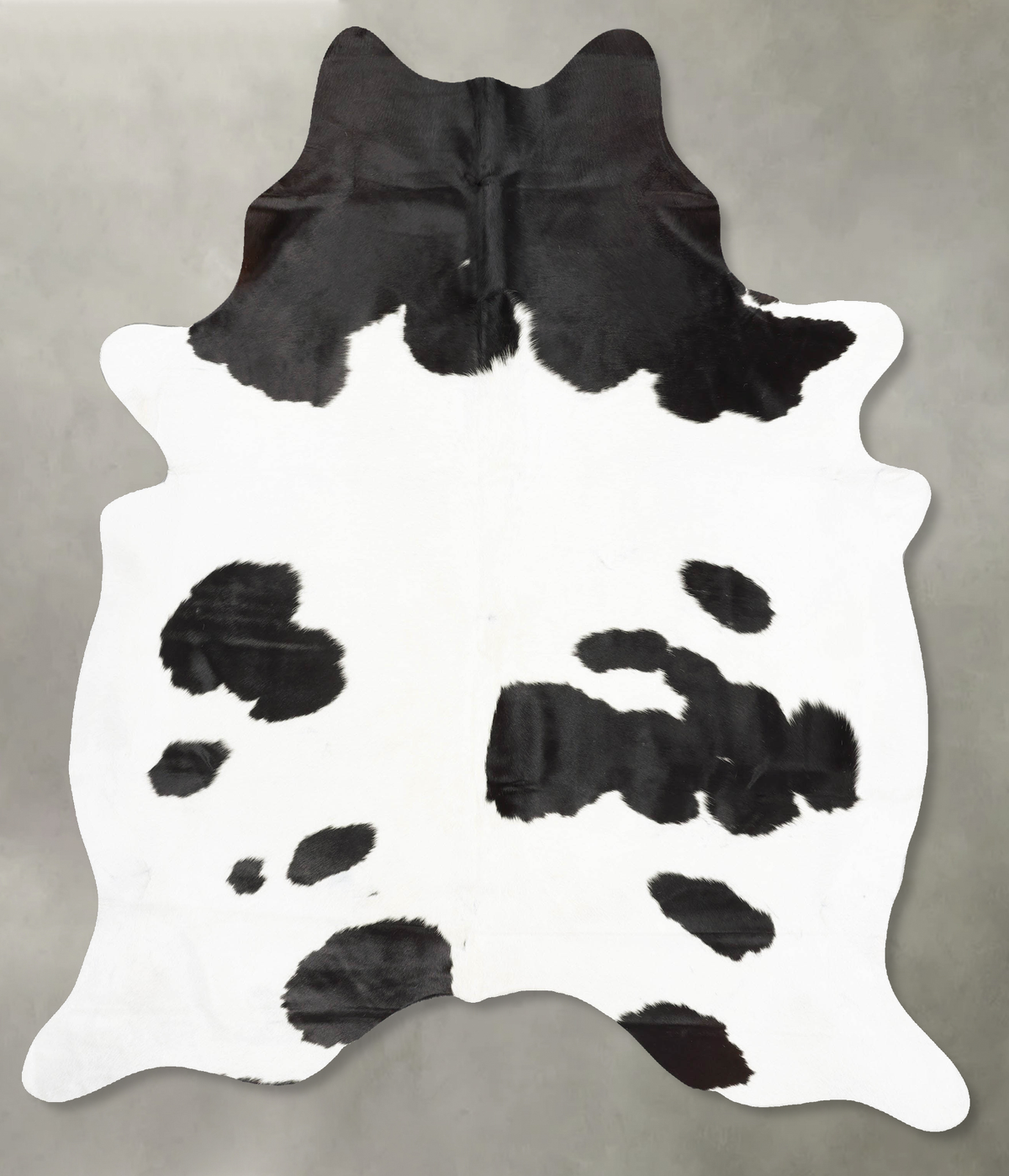 Black and White Cowhide Rug #B30160