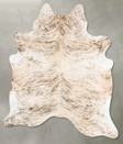 Light Brindle X-Large Brazilian Cowhide Rug 7'4"H x 5'11"W #B30173 by Hudson Hides