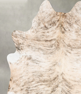 Light Brindle X-Large Brazilian Cowhide Rug 7'4"H x 5'11"W #B30173 by Hudson Hides