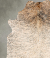 Light Brindle Large Brazilian Cowhide Rug 7'4"H x 5'4"W #B30175 by Hudson Hides